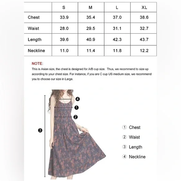 NWT - Women's Boho Floral Spaghetti Strap Maxi Dress - Dark Purple - Picture 5 of 5